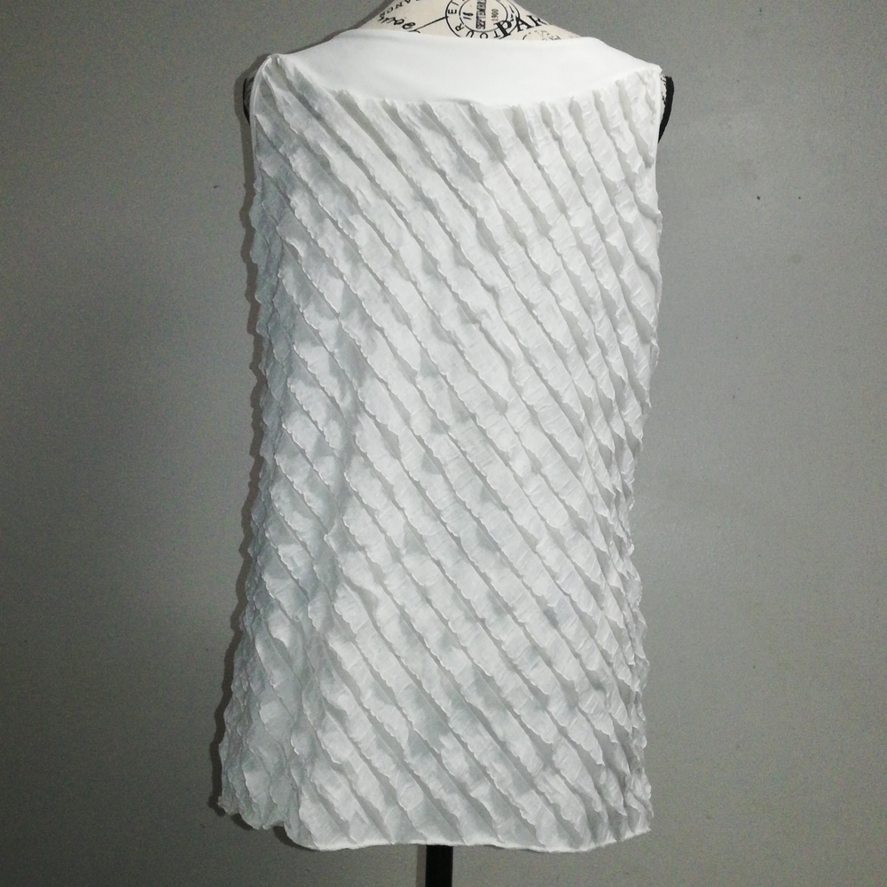 Janeric ruffles sleeveless tops size XL - Picture 6 of 14
